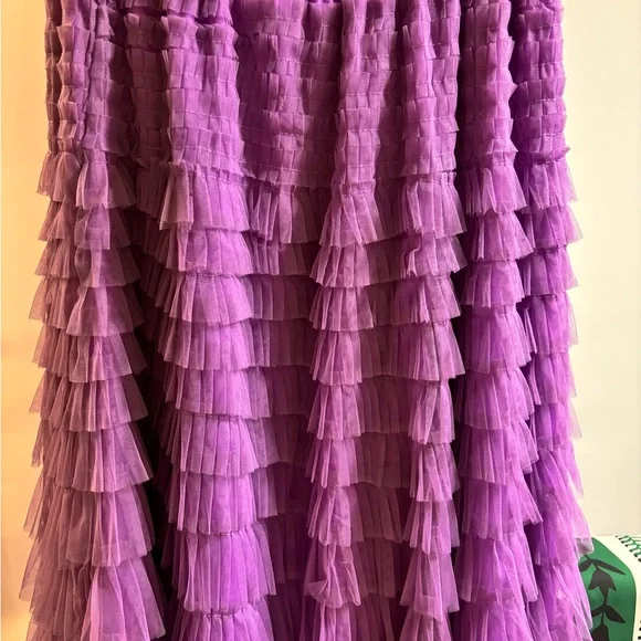 Tulle tiered maxi skirt - Picture 8 of 12